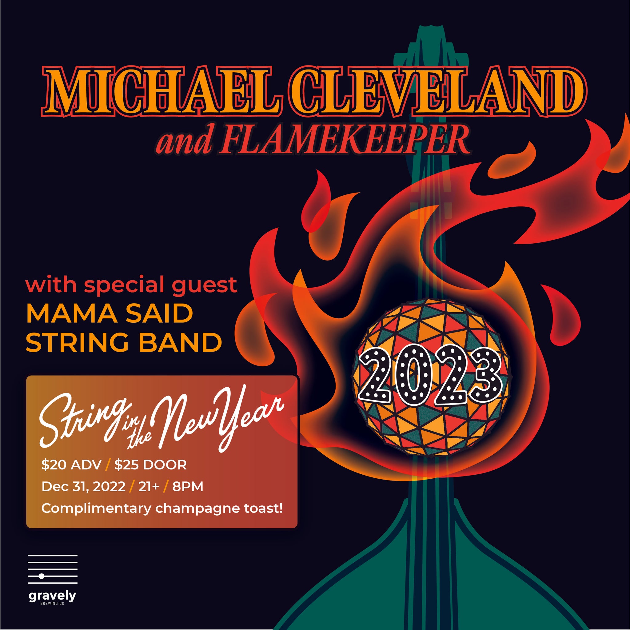 Michael Cleveland & Flamekeeper with Mama Said String Band (New Year's Eve 2022)